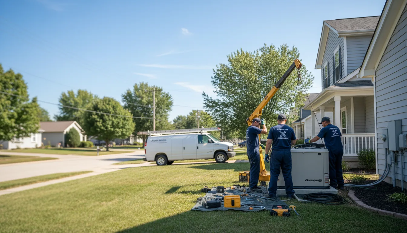 Generator Installation in Fountaintown, IN near me